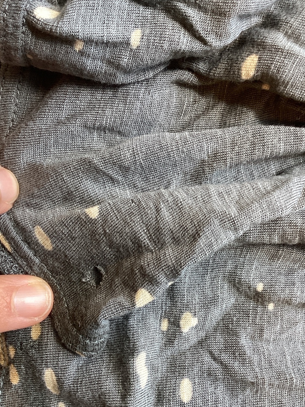 Free People Blue and Brown Midi Skirt - Picture 5 of 6
